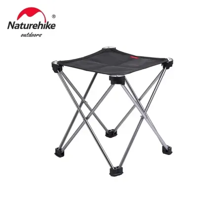 NATUREHIKE L01: Ultralekki i przenośny aluminiowy stołek kempingowy